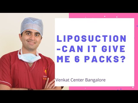 6 packs from Liposuction- is it possible? (and how). India Liposuction. Venkat Center Bangalore