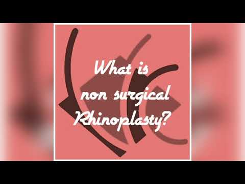 What is non surgical rhinoplasty?