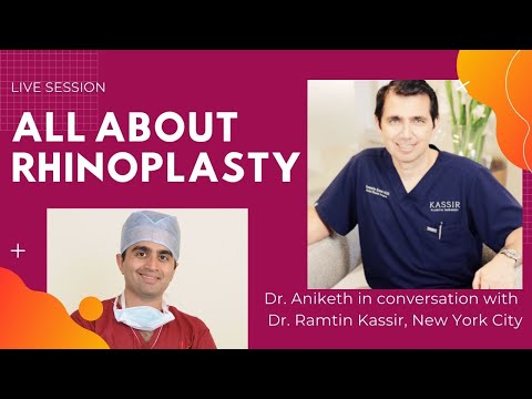 Rhinoplasty- talking to the experts! (Live). India Rhinoplasty. Venkat Center Bangalore