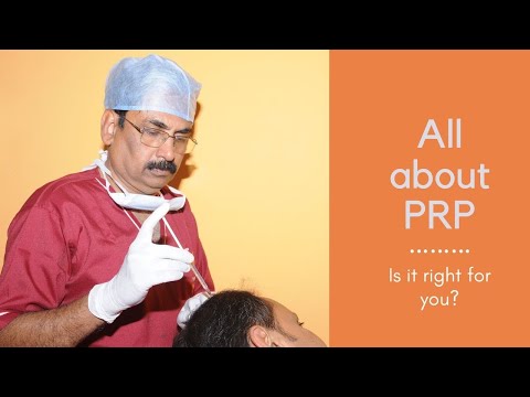 Platelet Rich Plasma for hairfall (PRP)- Does it work? Venkat Center Bangalore