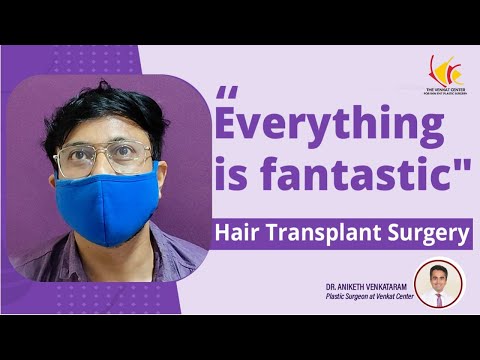 Hair Transplant Result | FUE Surgery in Bangalore | Venkat Center