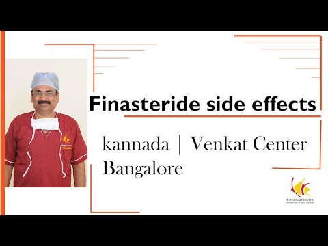 ಫಿಆಸ್ಟರೈಡ್ (finasteride) ಕೂದಲು ಉದುರುವಿಕೆಗೆ ಚಿಕಿತ್ಸೆ. India Hair Transplant Venkat Center Bangalore
