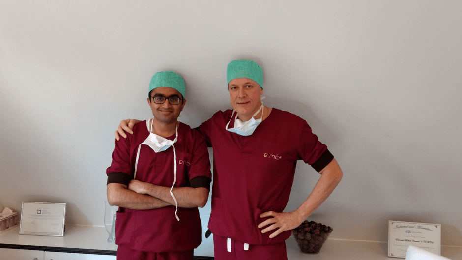 Dr Aniketh has been trained in Otoplasty by Dr Verpaele and Dr Tonnard in Ghent, Belgium.