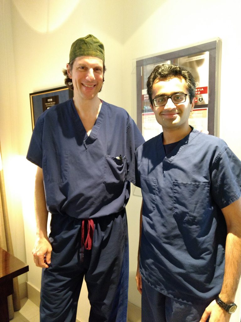 Breast Implants: What You Need to Know About Augmentation Surgery Costs? 16 Dr.-Aniketh-with-Dr.-Bill-Adams-in-Dallas-USA