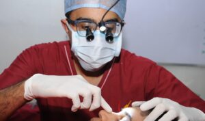 Rhinoplasty consultation