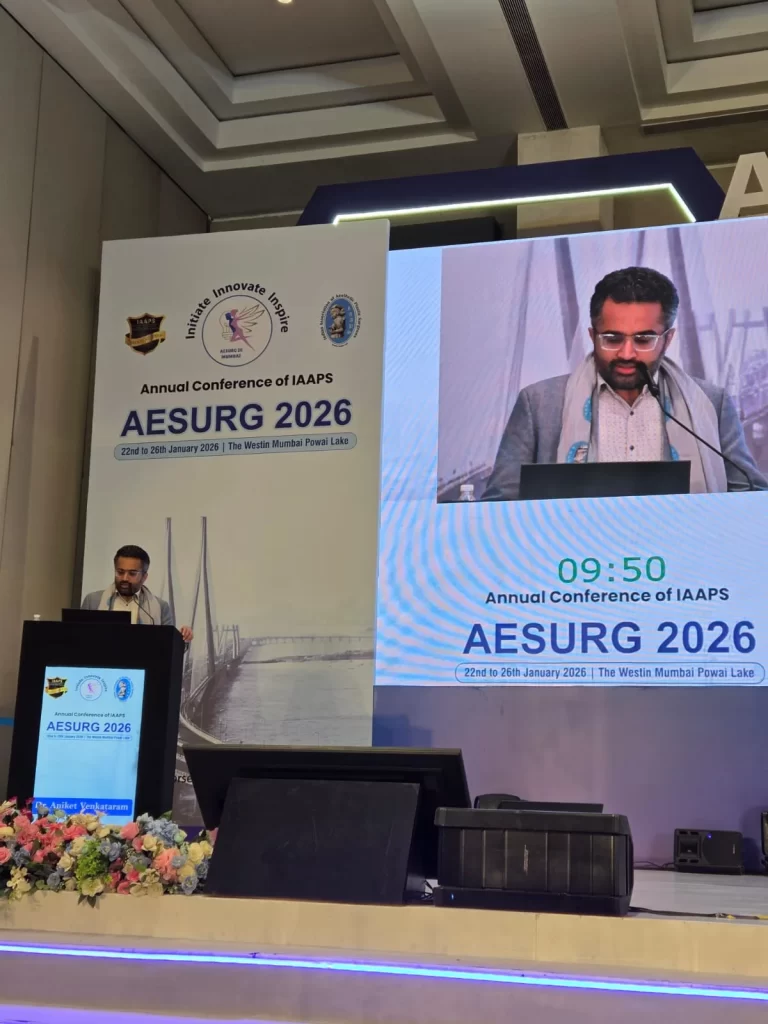 Representing Venkat Center for Aesthetic Health at the National Conference of IAAPS (AESURG IAAPS 2026) 2