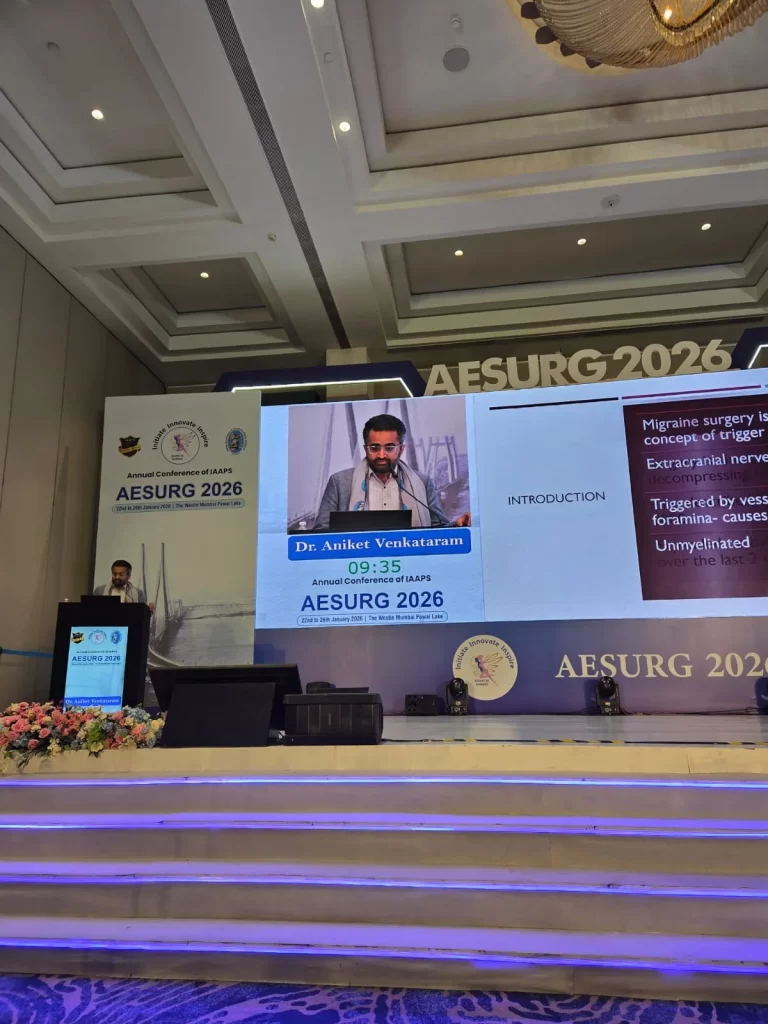 Representing Venkat Center for Aesthetic Health at the National Conference of IAAPS (AESURG IAAPS 2026) 3