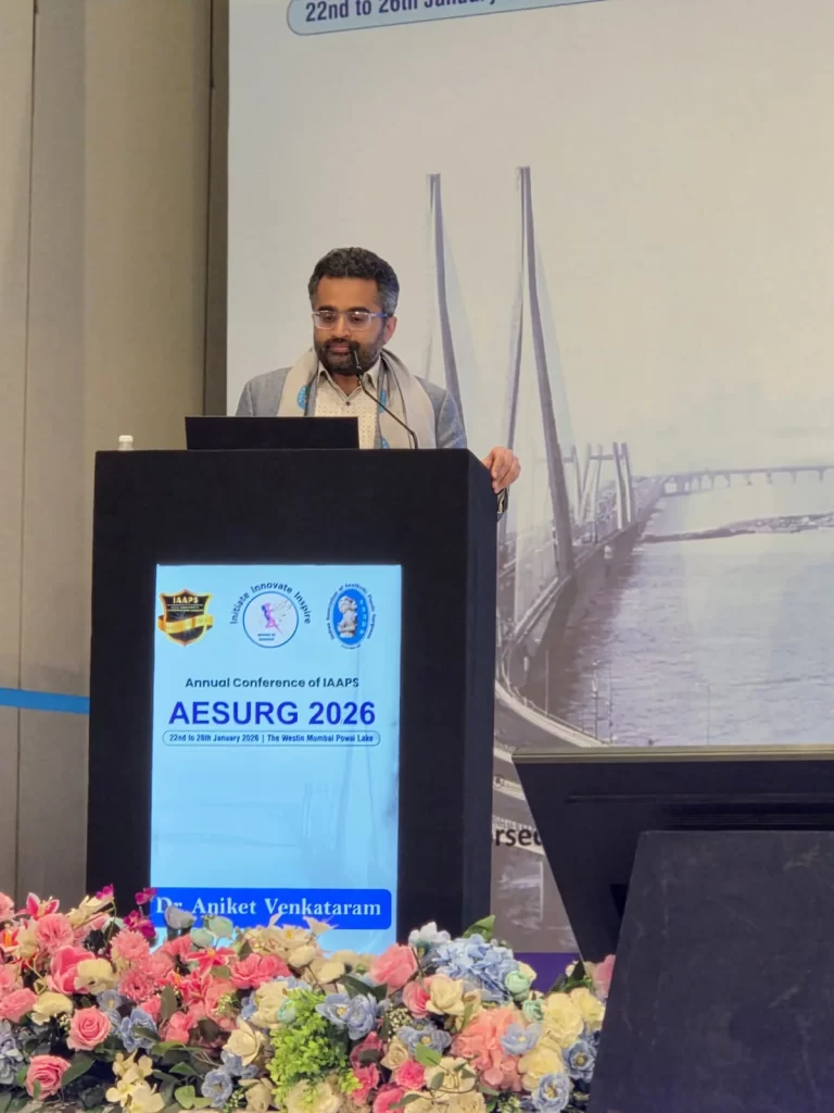 Representing Venkat Center for Aesthetic Health at the National Conference of IAAPS (AESURG IAAPS 2026) 4