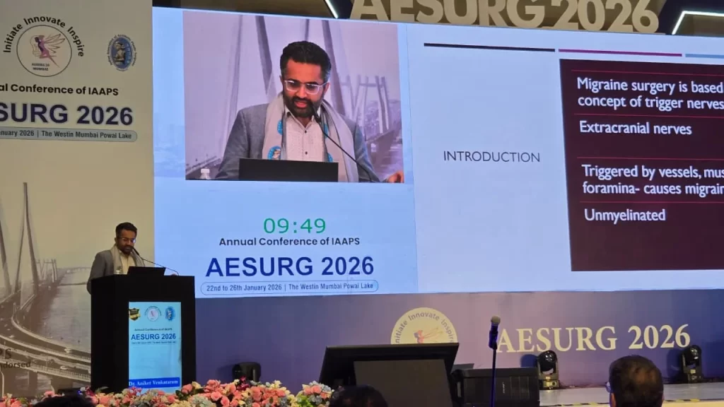 Representing Venkat Center for Aesthetic Health at the National Conference of IAAPS (AESURG IAAPS 2026) 7